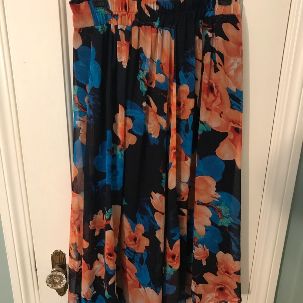 Maxi Floral Skirt